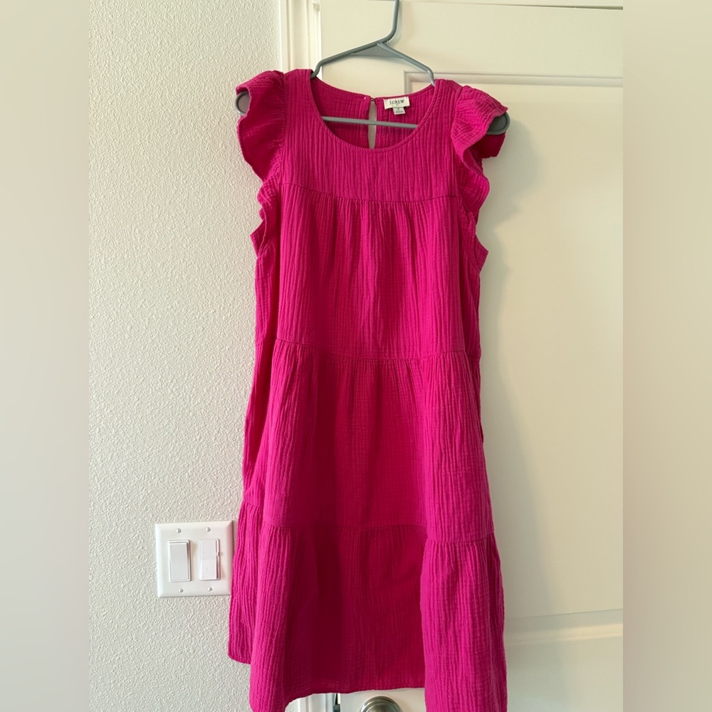 J. Crew Fuchsia Dress